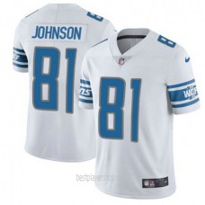 Calvin Johnson Detroit Lions Youth Game White Jersey Bestplayer